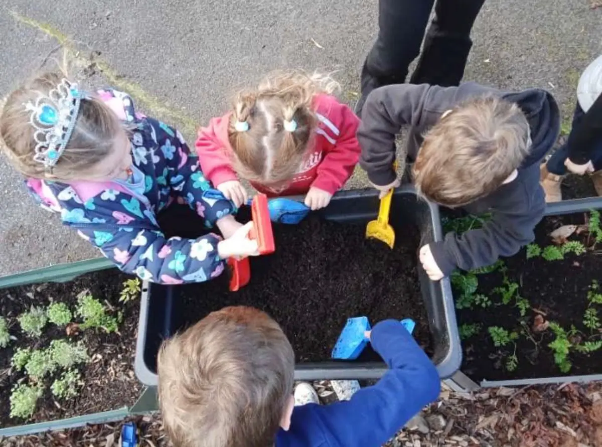Childcare daily routine Ferntree Gully Kindoo learning room