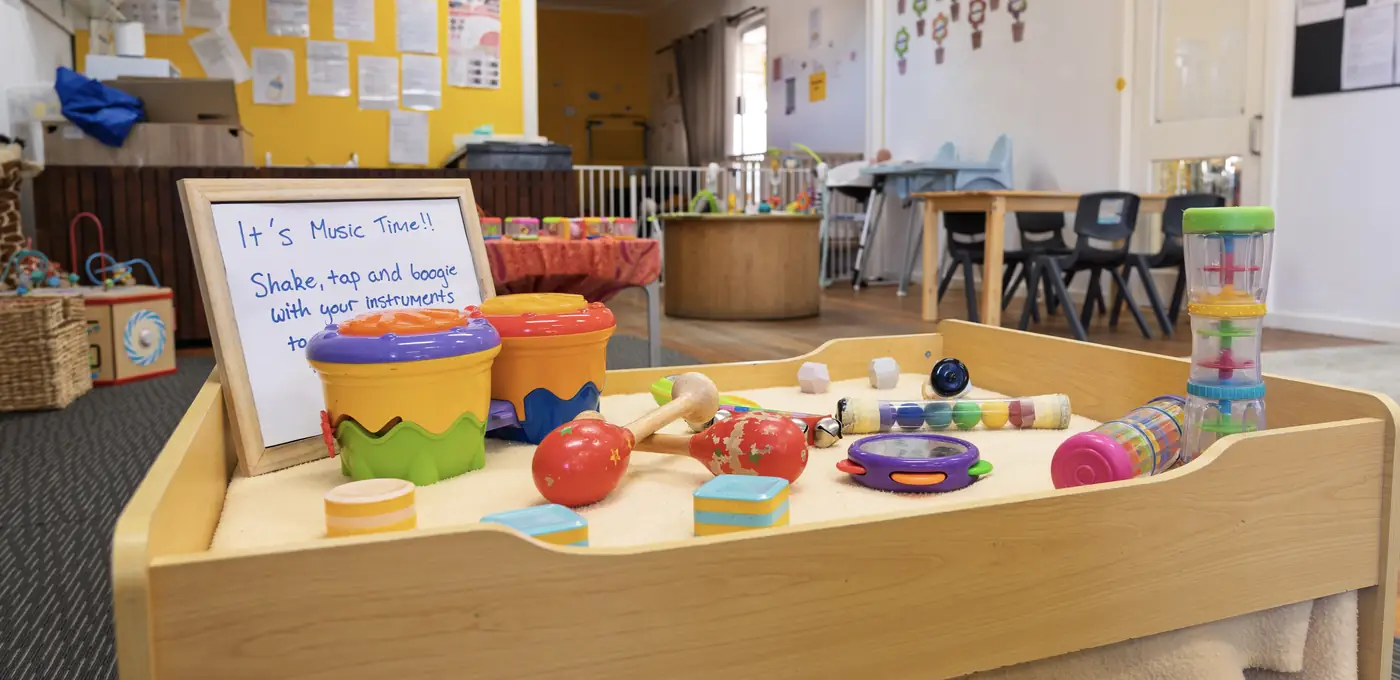 Music and sensory room at Kindoo Ferntree Gully